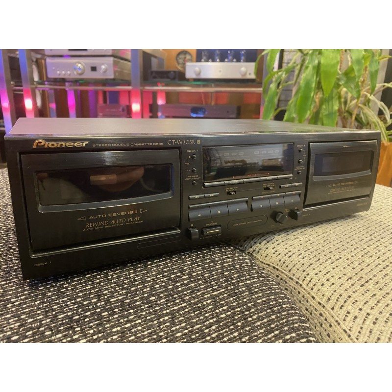 Pioneer CT-W205R Double Cassette Deck
