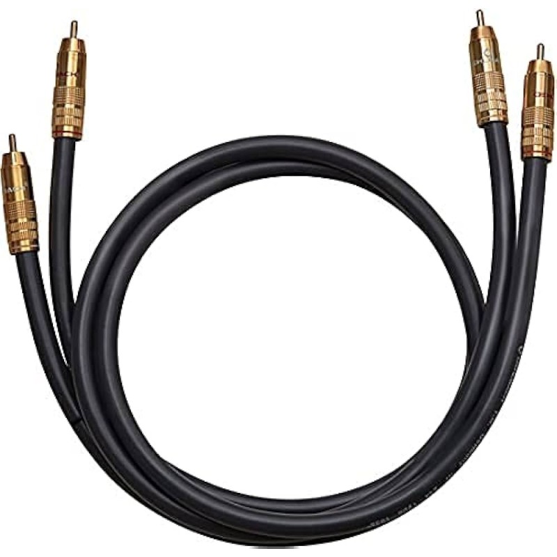 Oehlbach Set 4 Cavi Bi Tech Per Diffusori – Bi-amping Di Alta Qualità, Connettori A Banana, 2x2,5 Mm² SPC + 2x4 Mm² OFC