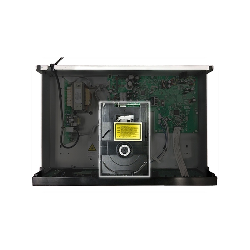 Pioneer PD-10AE 內部鋼製底盤與電源結構